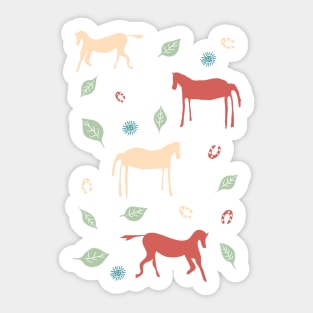 Horses Sticker